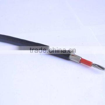 Copper Aluminum Alloy Conductor Xlpe/pe/pvc Insulated Concentric Cable 2*8awg photo-4