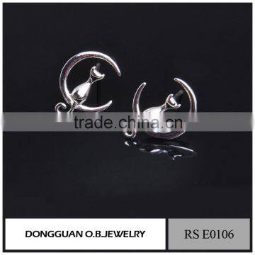 925 stering silver cz earrings desdigns wholesale earrings for women