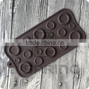 Round Cylinder Circle Silicone Chocolate Mold for silicone baking