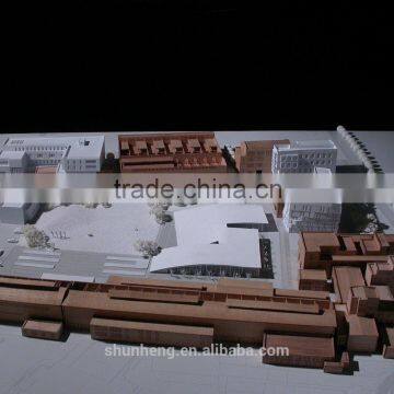 Sculpture Space and Exhibition Building Model Maquette