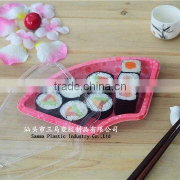 SM5-3101 PS Tray and BOPS Lid Plastic Sushi Boxes photo-3