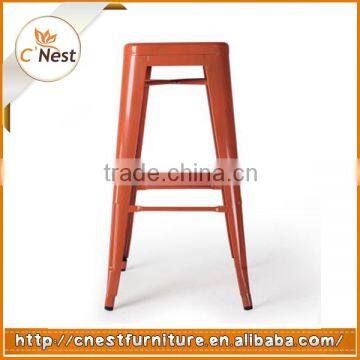 Modern Metal Cafeteria Stackable Stool