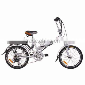 folding style electric bicycle