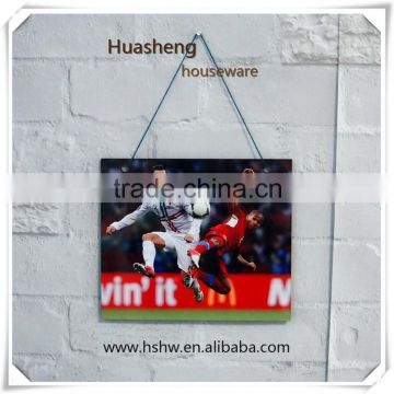 sublimation home wall decorations wooden plaque /wall painting picture