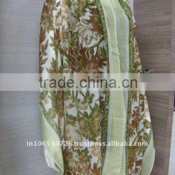 Latest Hot Wool Printed Shawl/scarf Winter 2013