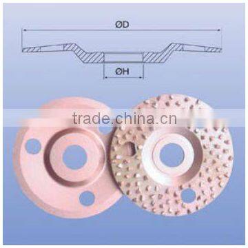 Carbide gritted blade
