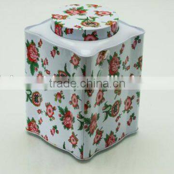 airtight tea/coffee tin can boxes