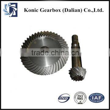 Professional factory manufacturing direct bevel gear Power for farm machinary parts