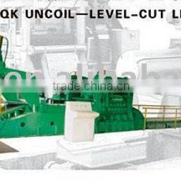 uncoiler decoiler and straightening line