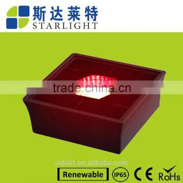 energy saving green IP68 waterproof plaza solar underground light