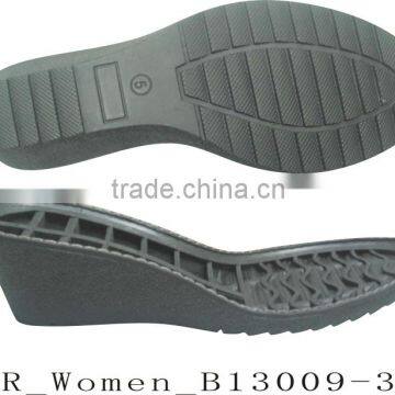 TPR Sole for Women's Wedge Shoe