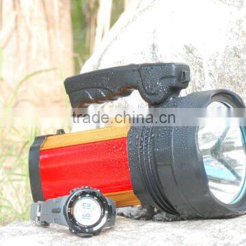 high power T6 led search lights dimable fishing flashlight