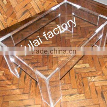 crystal table for wedding decoration ,RECTANGULAR COFFE TABLE