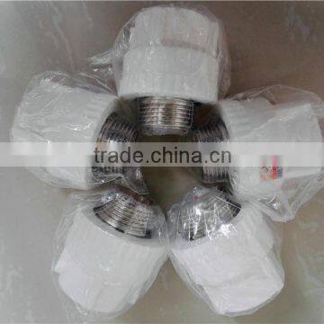 DN20 SS304 SS316 hdpe pipe male female coupling