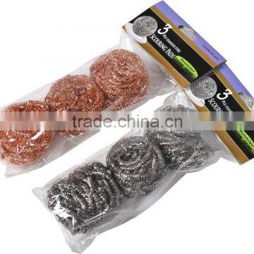 JML Hotest Fashion Supplier Price Steel Wool Scourer Pot Scourer STEEL SPONGE SCOURER