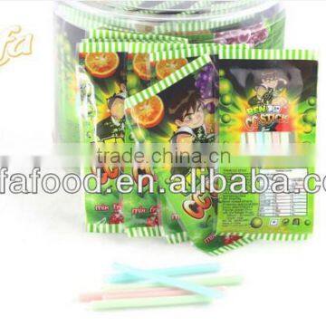 PVC Jar Packing Sour Ben 10 cc Stick Candy photo-2
