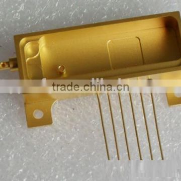 High quality matte finish metal parts custom manufacturing, brass parts / product fabrication by cnc machine shop Guangdong