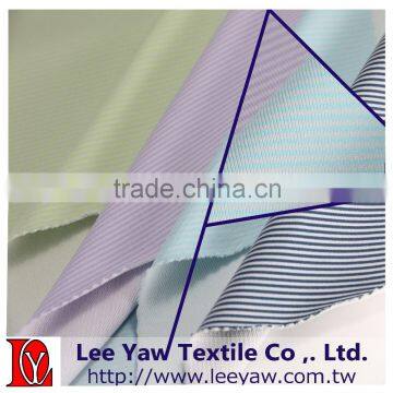 polyester polyester bamboo charcoal spandex yarn dyed stripe french terry fabric with deodor far infrared