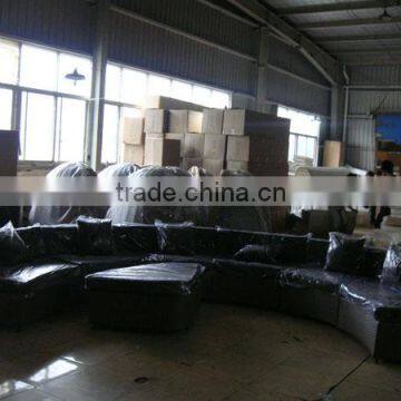 New Design Wicker Half Moon Sofa Group photo-2