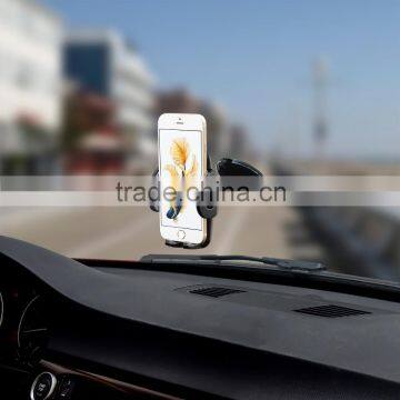 360 Rotation One-hand-operated Car Cell Phone Holder photo-5