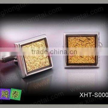 High quality metal knot cufflinks for christmas gift