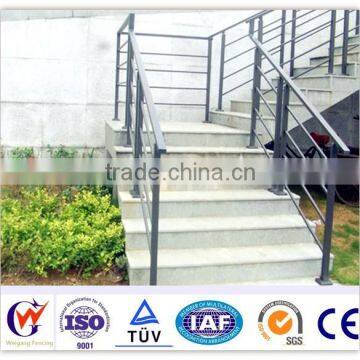 Modern Low Maintenance Mild Steel Railing for Staircase