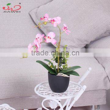 Yiwu JIAWEI Factory wholesale home decoration hot sale fake artificial plants orchid artificial flower wholesale