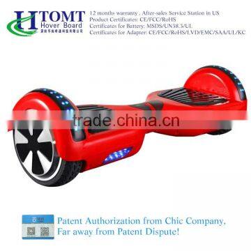 Electric Hoverboard 2 Wheels 6.5 Inch With LED Speaker Self Balance Hoverboard Electric Scooter Bluetooth