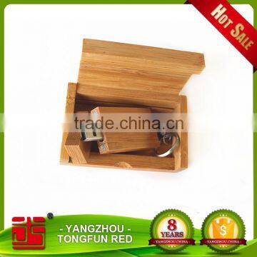 Bamboo Credit Card USB 2.0 Flash Drive with Free Laser Engraved Logo