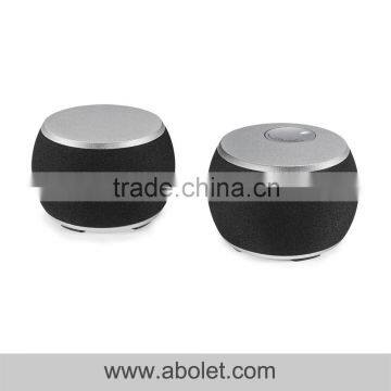 Double Drum Shape 2.0 Mini Multimedia Home Used Speaker