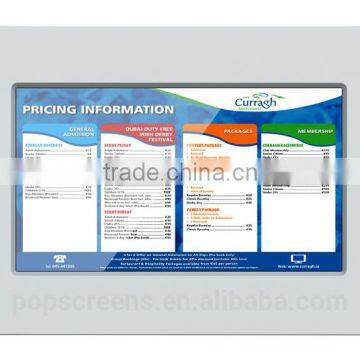 7" Touch Screen LCD Advertising Shelf Player With Bar Code Reader photo-4