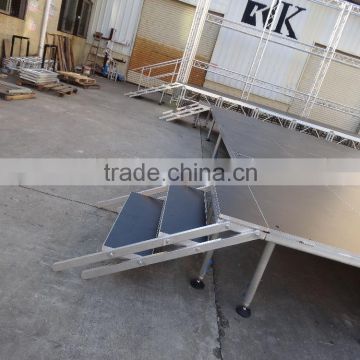 RK WU Accept Portable Stage, Adjustable Stage With Different Height Used Stage For Sale