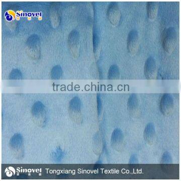 100% Polyester Mink Baby Fabric for Baby Blanket