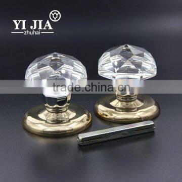 Wholesale Import Hardware Furniture Bedroom Glass Crystal Door Handles photo-6
