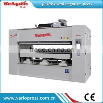 veneer door making vacuum membrane press machine