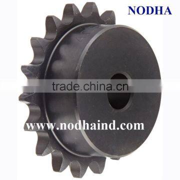 Roller chain single sprockets type B, black oxide sprocket