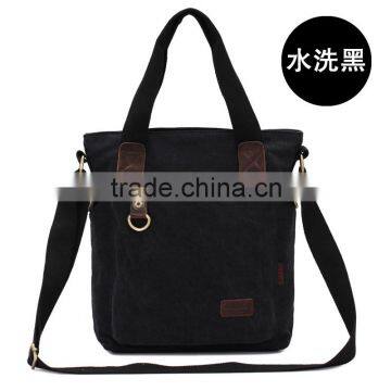 Concise Tablet Messenger Bag For Men Vertical Messenger Bags For Men Crossbody Bag White Cotton Canvas Messenger Bag photo-6