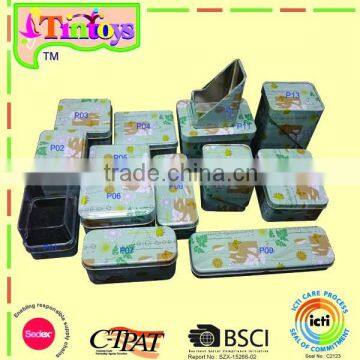 Gift Storage Canister Tin Can Container Watch Metal Packaging Tin Box