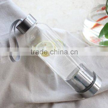 500ml Heat Resistant Glass Tea Bottle With Tea Strainer YH665 photo-2