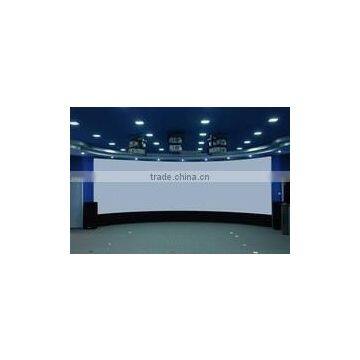 High Definition Curved Frame Screen,360 ,180 degree projection screen Custom Large Frame Screen