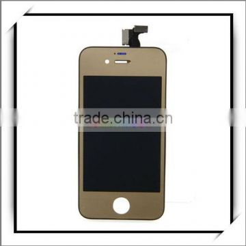 High Quality !! for iPhone 4S LCD Assembly Gold Plating -87010552