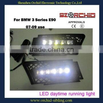 waterproof high quality led daytime running light DRL for BMW 3Series E90 07-12 use