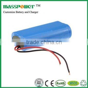 Masspower rechargeable li-ion battery 3.7v 1500mah