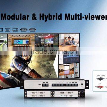 New 7 HDMI/DVI/VGA/SDI/AV/YPbPr/OF/CAT Input 1 DVI Output Signal Any Size of Modular HD Combiner photo-3
