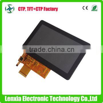 Capacitive touch screen i2c interface 5 inch tft lcd touch with 800x480dots