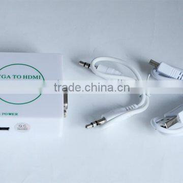 1080P Audio Synchronization With Video Converter Box VGA TO HDMI Converter photo-4