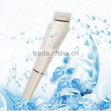 Rotating Bright Cleaning Electric Two Heads Facial Brush