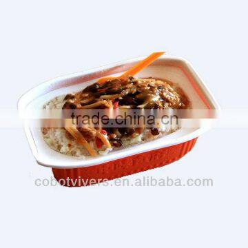 Instant self heating white rice