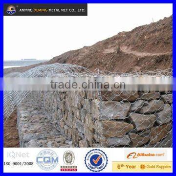 Galvanized Hexagonal Wire Mesh Used For Gabion Box