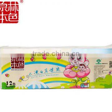 Unbleached Toilet Paper140mm photo-2